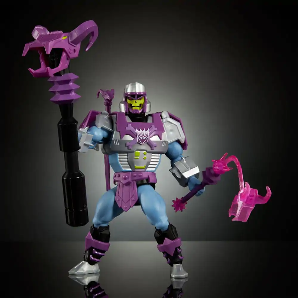 Masters of the Universe x Transformers Figurka akcji Megatron Zbroja Skeletor heo European Exclusive 14 cm zdjęcie produktu