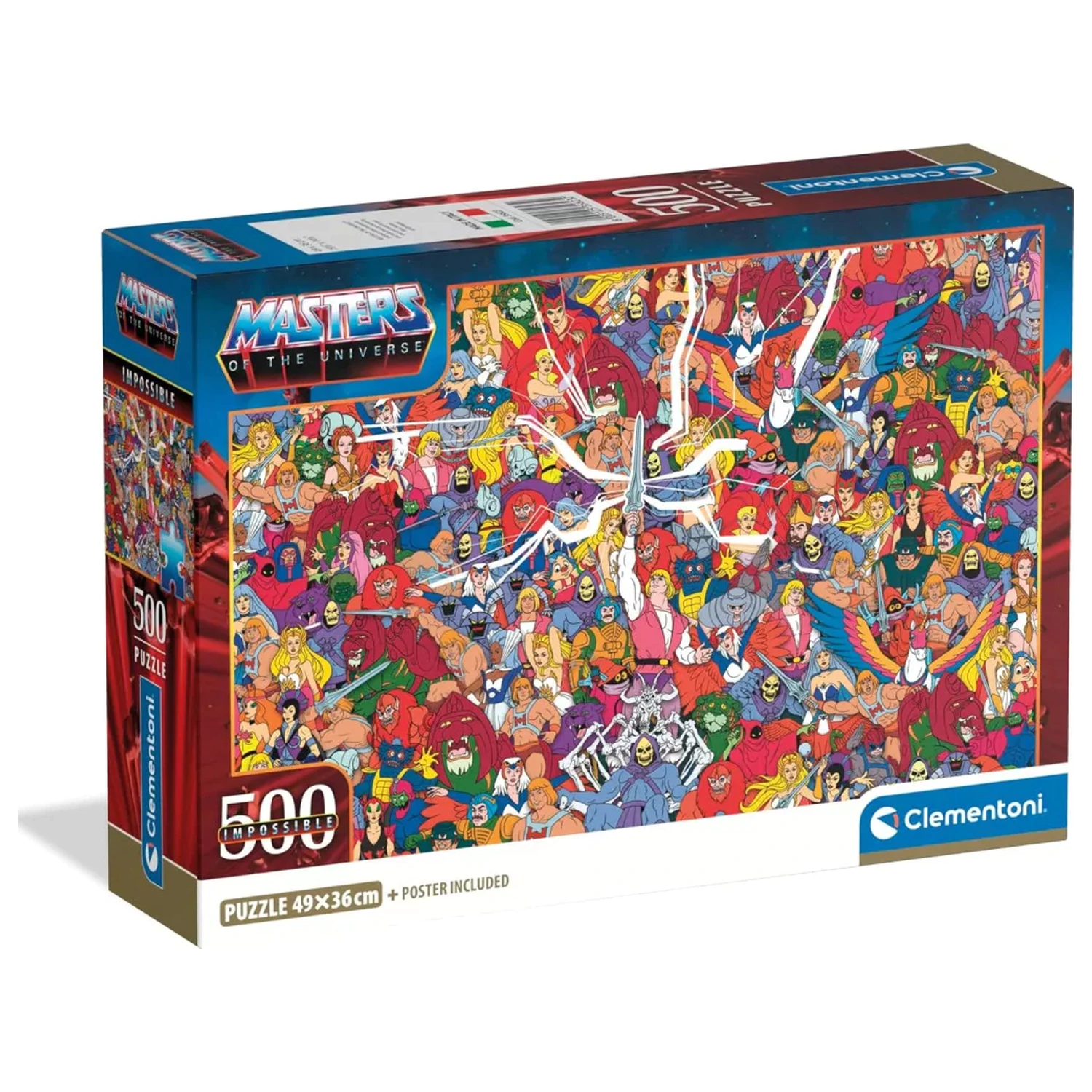 Masters of the Universe Impossible 500-częściowe Kompaktowe puzzle zdjęcie produktu
