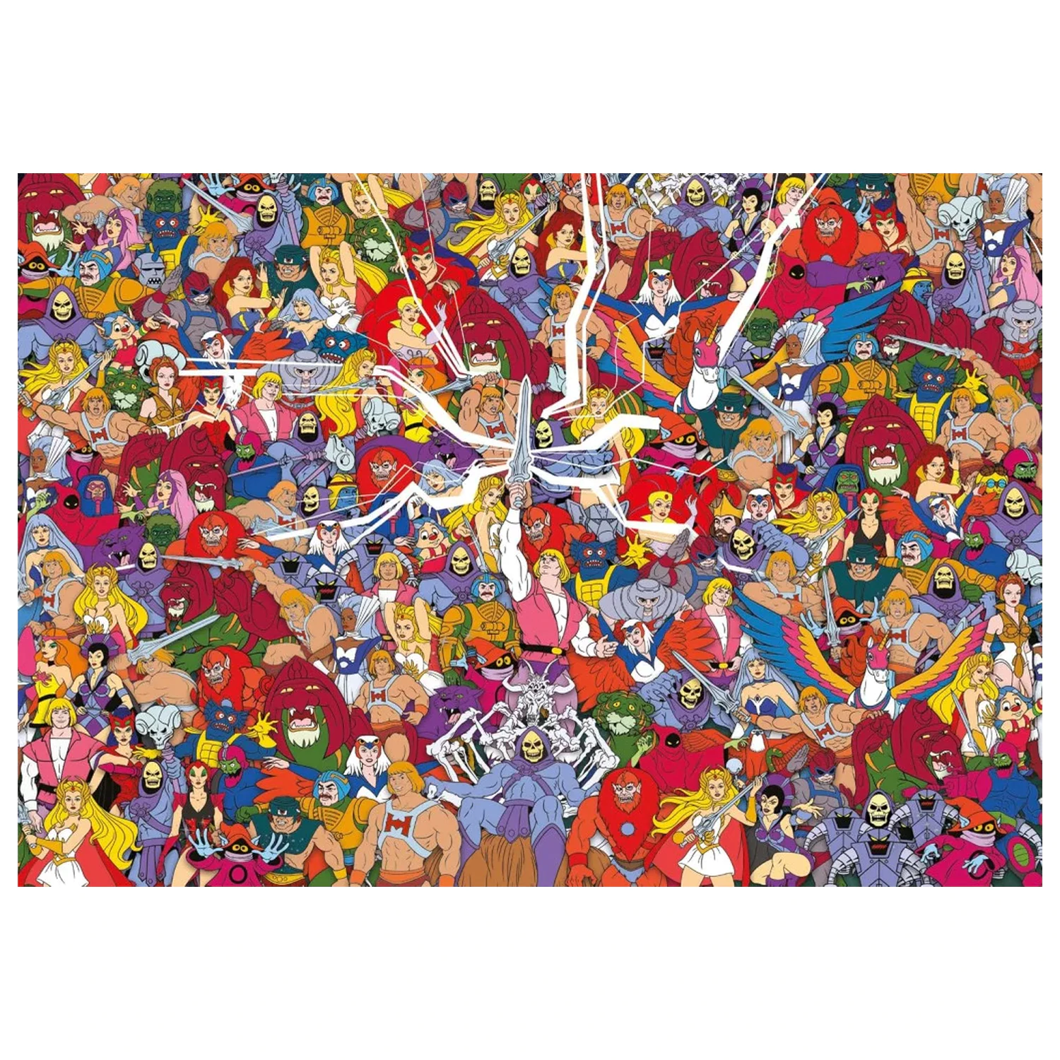 Masters of the Universe Impossible 500-częściowe Kompaktowe puzzle zdjęcie produktu