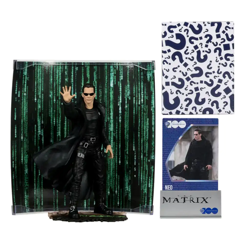 Matrix Movie Maniacs Statua Neo 15 cm zdjęcie produktu