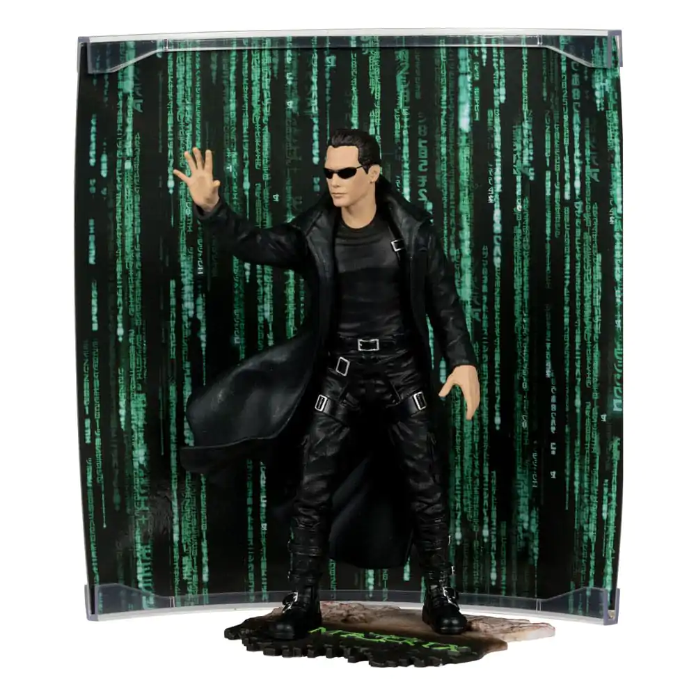 Matrix Movie Maniacs Statua Neo 15 cm zdjęcie produktu