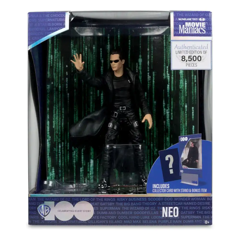 Matrix Movie Maniacs Statua Neo 15 cm zdjęcie produktu