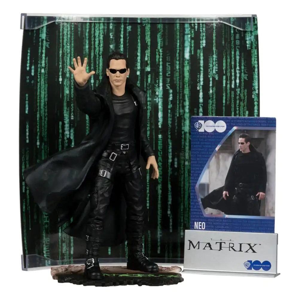 Matrix Movie Maniacs Statua Neo 15 cm zdjęcie produktu