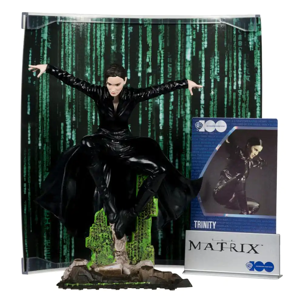 Matrix Movie Maniacs Figurka Akcji Trinity 15 cm [USZKODZONE OPAKOWANIE] zdjęcie produktu