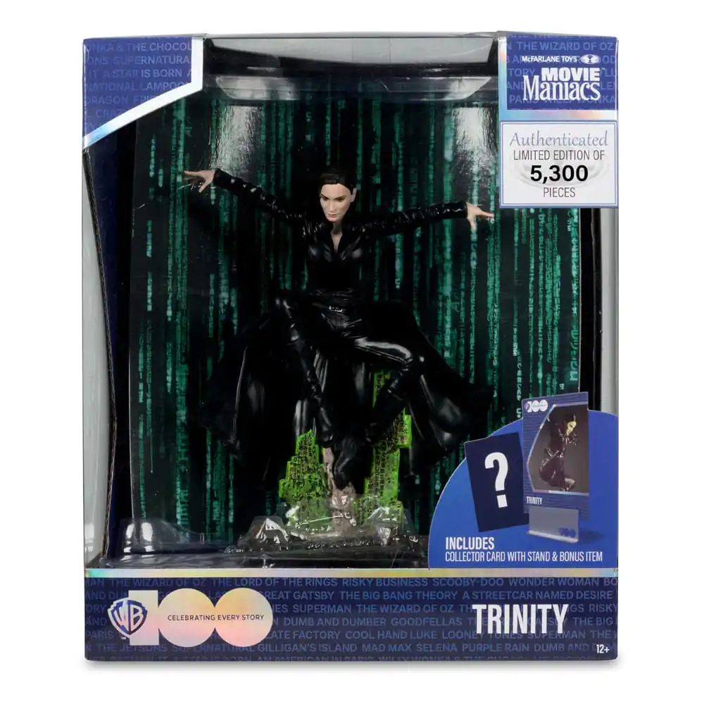 Matrix Movie Maniacs Figurka Akcji Trinity 15 cm [USZKODZONE OPAKOWANIE] zdjęcie produktu