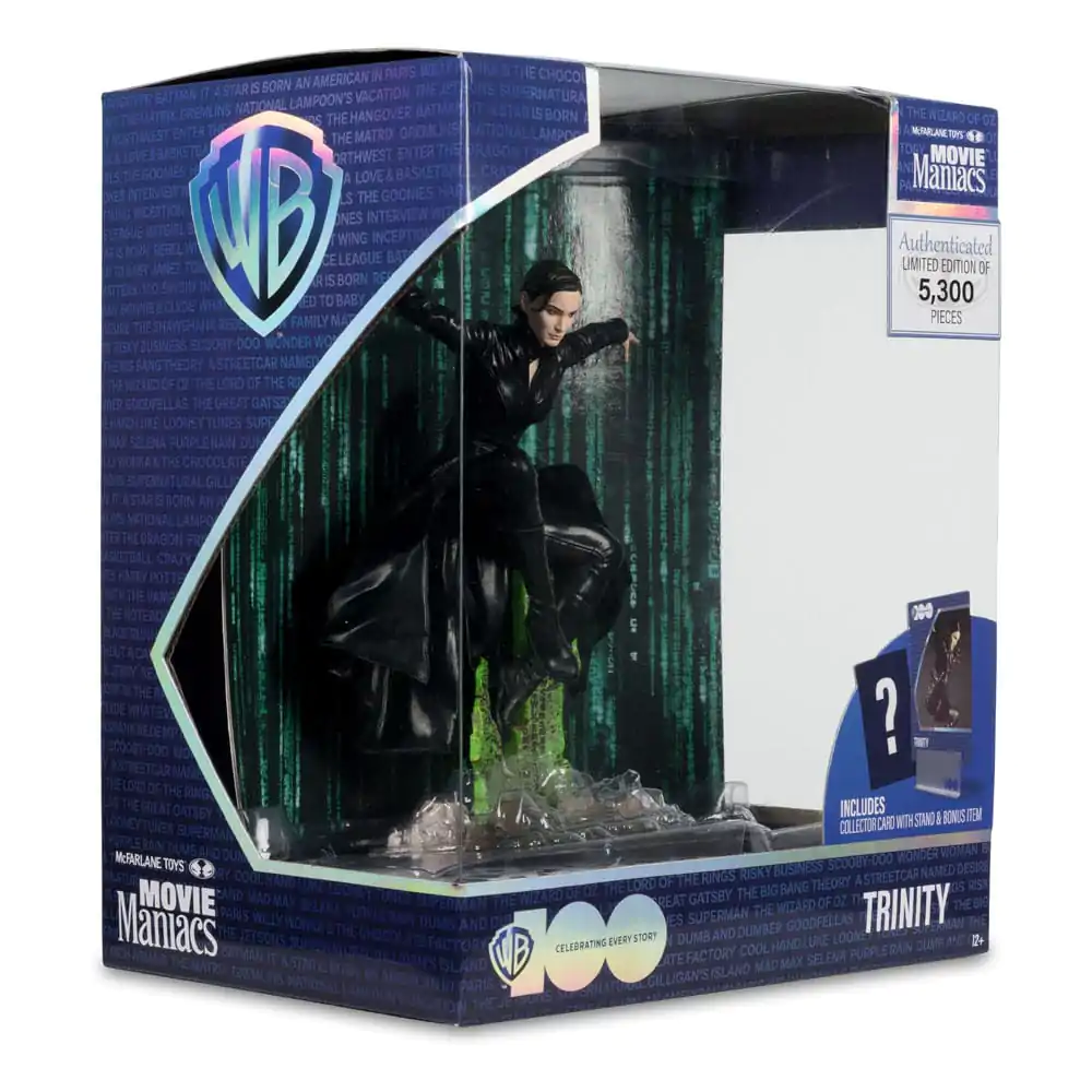 Matrix Movie Maniacs Figurka Akcji Trinity 15 cm [USZKODZONE OPAKOWANIE] zdjęcie produktu