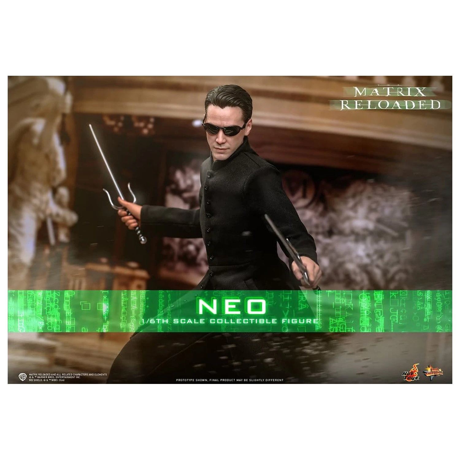 Matrix Movie Masterpiece Figurka Akcji 1/6 Neo 31 cm zdjęcie produktu