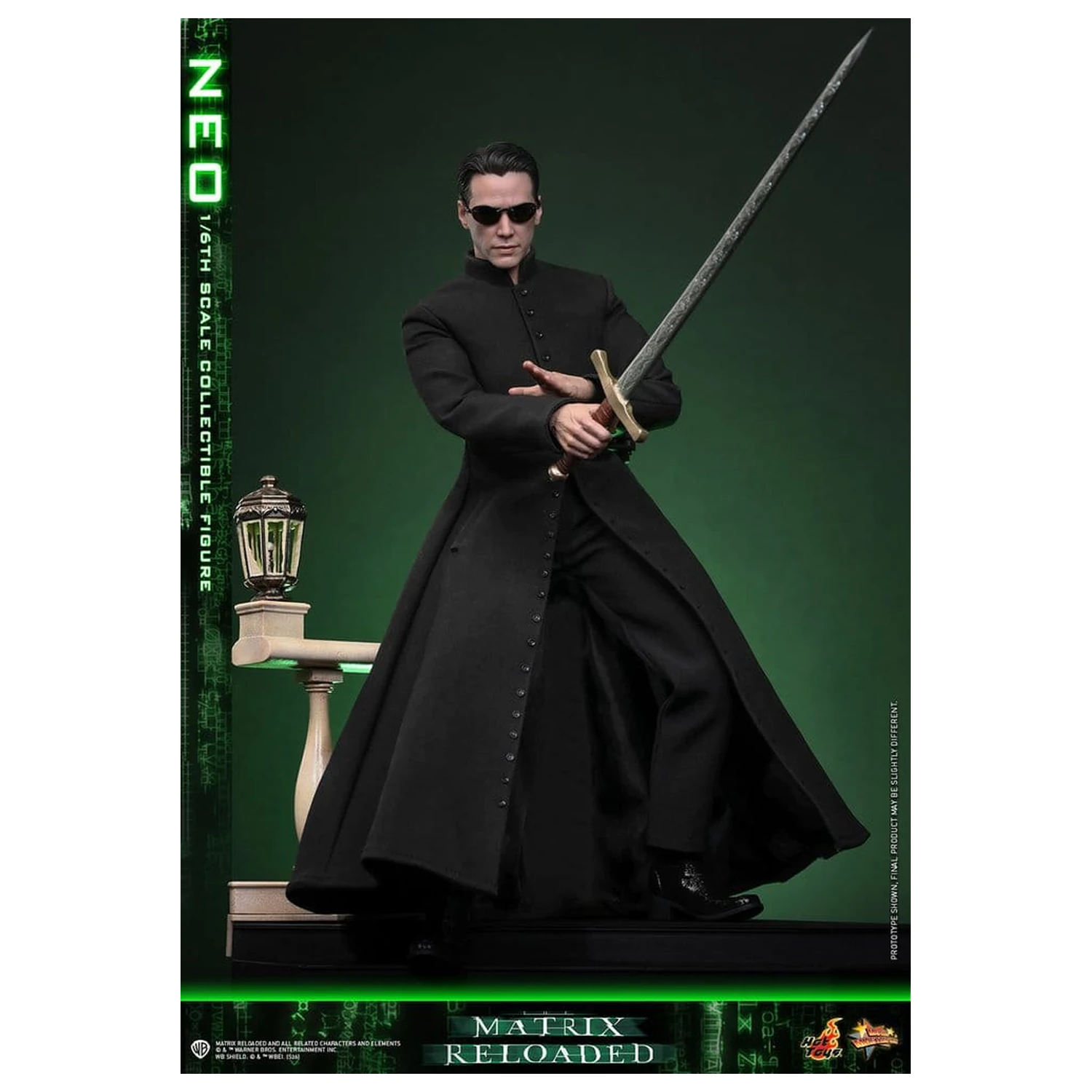 Matrix Movie Masterpiece Figurka Akcji 1/6 Neo 31 cm zdjęcie produktu