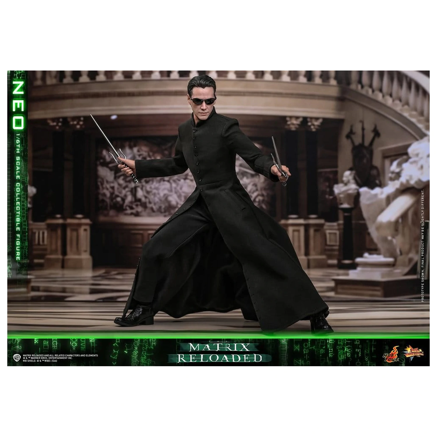 Matrix Movie Masterpiece Figurka Akcji 1/6 Neo 31 cm zdjęcie produktu