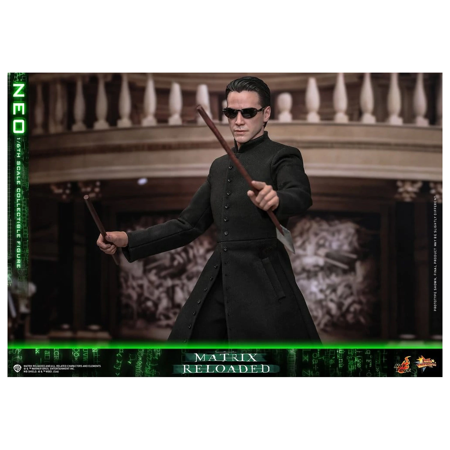 Matrix Movie Masterpiece Figurka Akcji 1/6 Neo 31 cm zdjęcie produktu