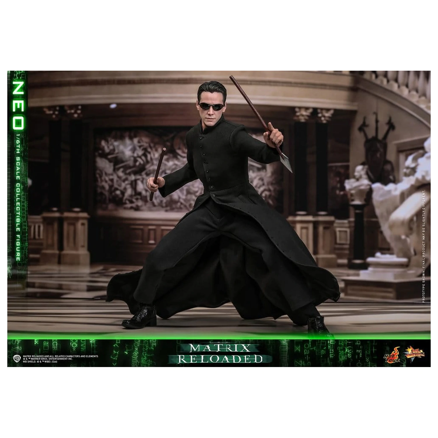 Matrix Movie Masterpiece Figurka Akcji 1/6 Neo 31 cm zdjęcie produktu