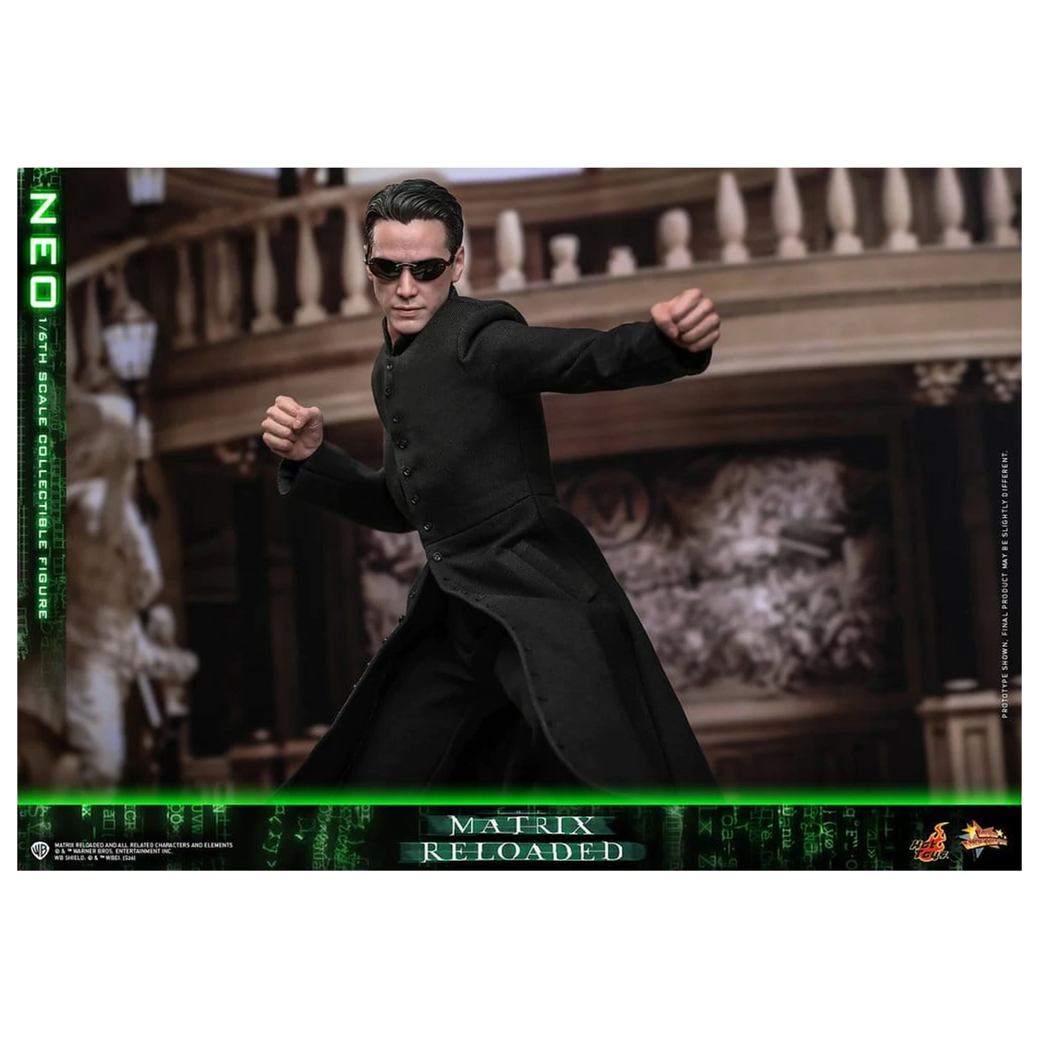 Matrix Movie Masterpiece Figurka Akcji 1/6 Neo 31 cm zdjęcie produktu