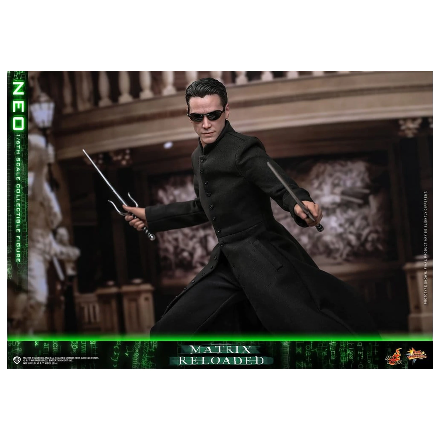 Matrix Movie Masterpiece Figurka Akcji 1/6 Neo 31 cm zdjęcie produktu