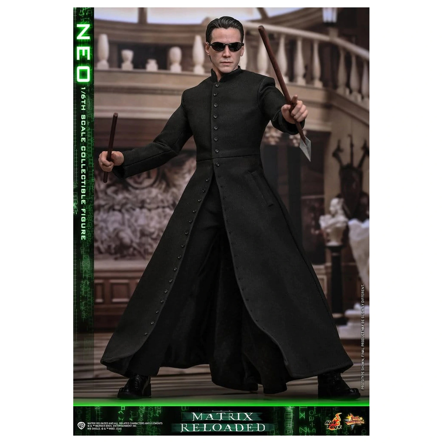 Matrix Movie Masterpiece Figurka Akcji 1/6 Neo 31 cm zdjęcie produktu