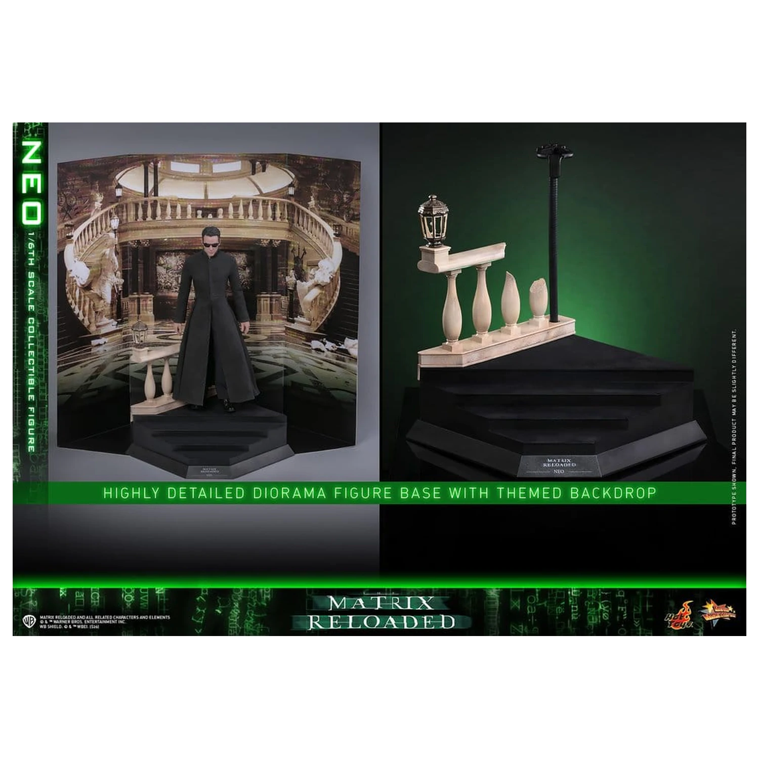 Matrix Movie Masterpiece Figurka Akcji 1/6 Neo 31 cm zdjęcie produktu