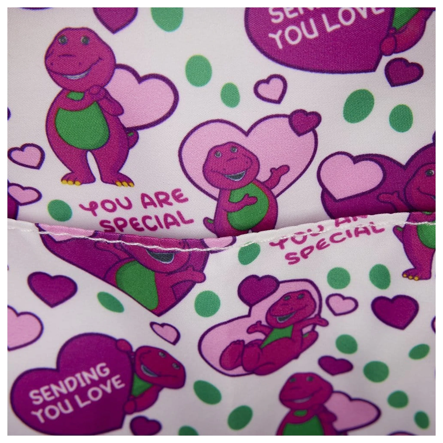 Mattel by Loungefly Mini plecak Barney zdjęcie produktu