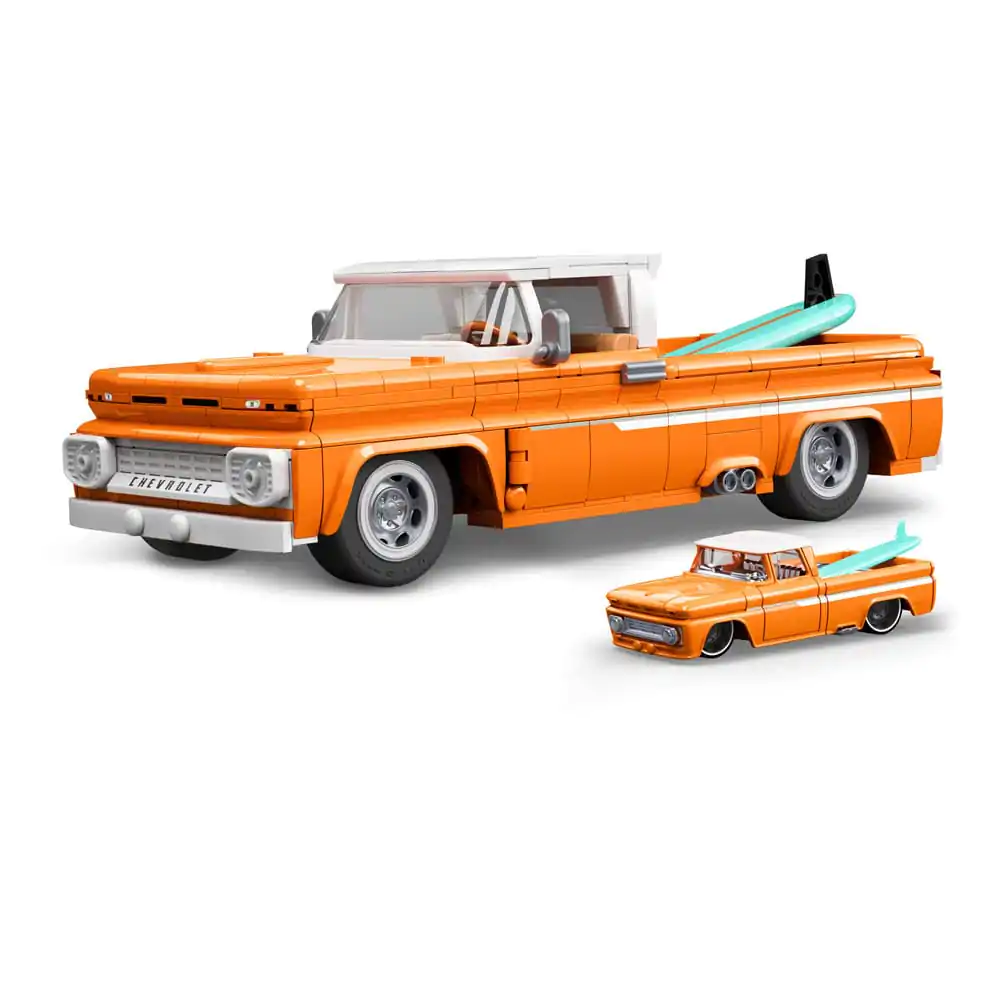 Mattel Brick Shop Hot Wheels Elite Series Zestaw Konstrukcyjny 1/16 Custom &#039;62 Chevy Pickup zdjęcie produktu