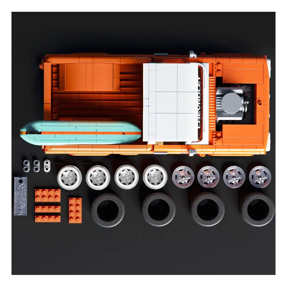 Mattel Brick Shop Hot Wheels Elite Series Zestaw Konstrukcyjny 1/16 Custom &#039;62 Chevy Pickup zdjęcie produktu