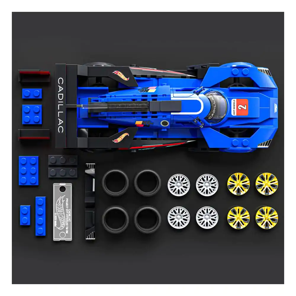 Mattel Brick Shop Hot Wheels Speed Series Zestaw Konstrukcyjny 1/32 Cadillac Project GTP Hypercar zdjęcie produktu