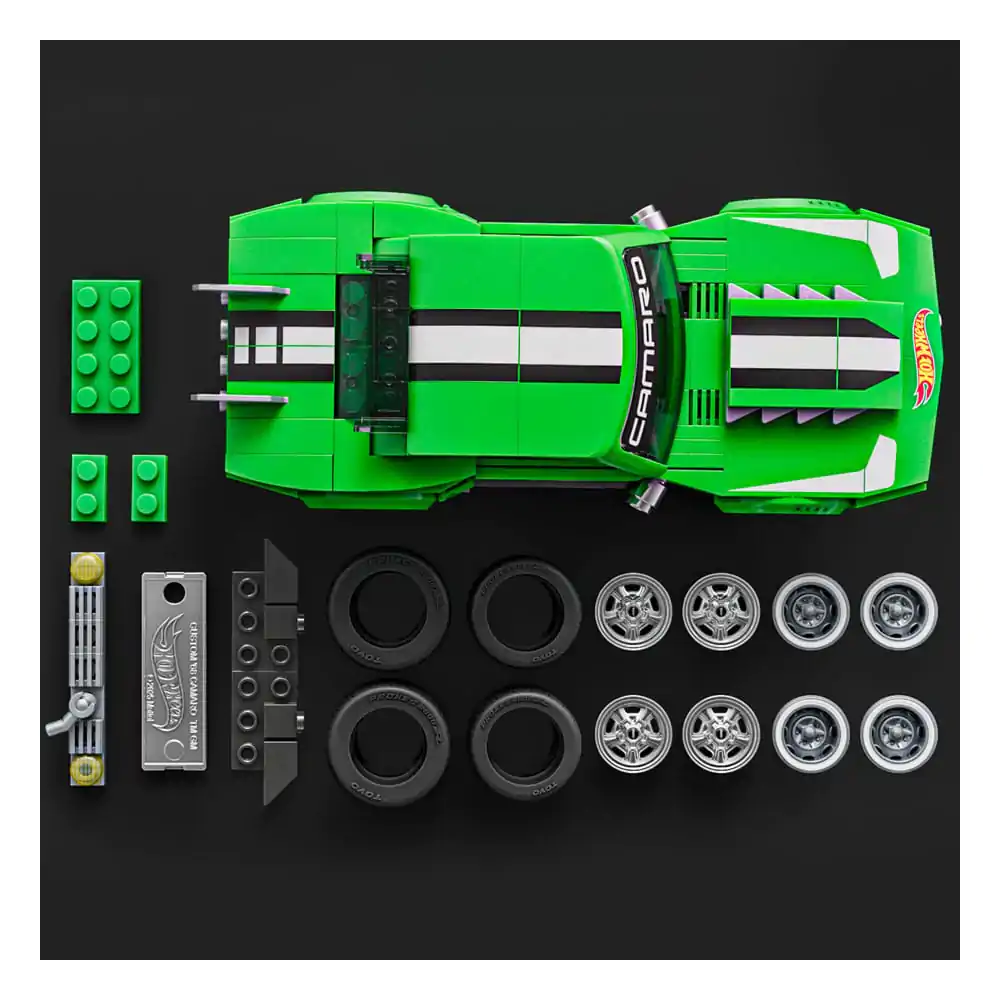 Mattel Brick Shop Hot Wheels Speed Series zestaw konstrukcyjny 1/32 Custom '68 Camaro zdjęcie produktu