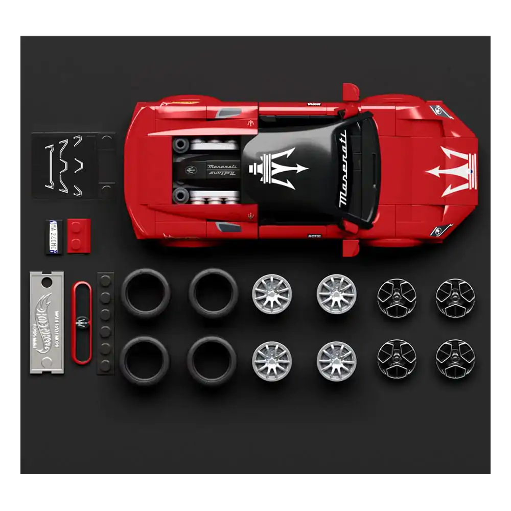 Mattel Brick Shop Hot Wheels Speed Series Zestaw do budowania 1/32 Maserati MC20 zdjęcie produktu