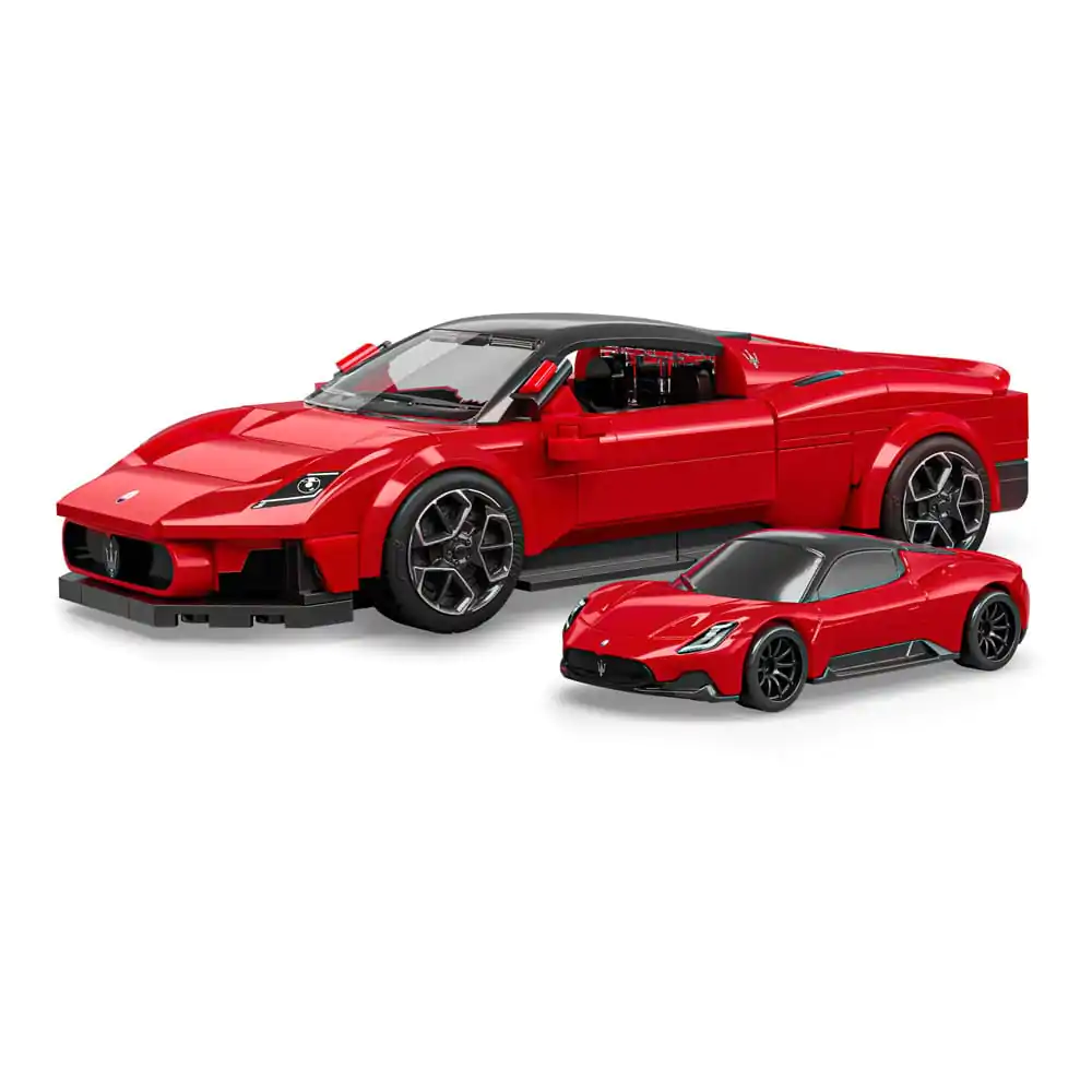 Mattel Brick Shop Hot Wheels Speed Series Zestaw do budowania 1/32 Maserati MC20 zdjęcie produktu