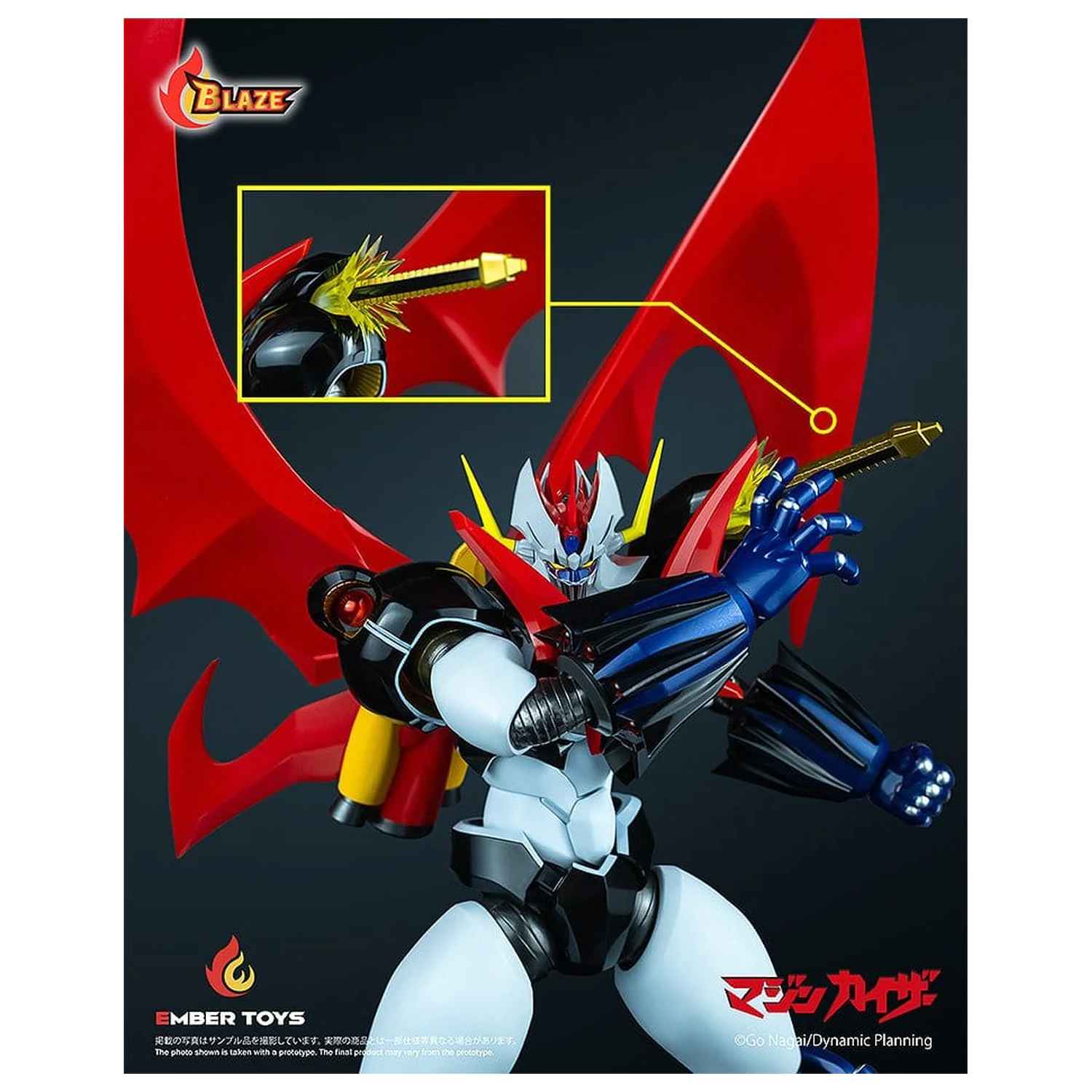 Mazinger BLAZE Series Diecast Action Figure Mazinkaiser (Original Version) 26 cm zdjęcie produktu