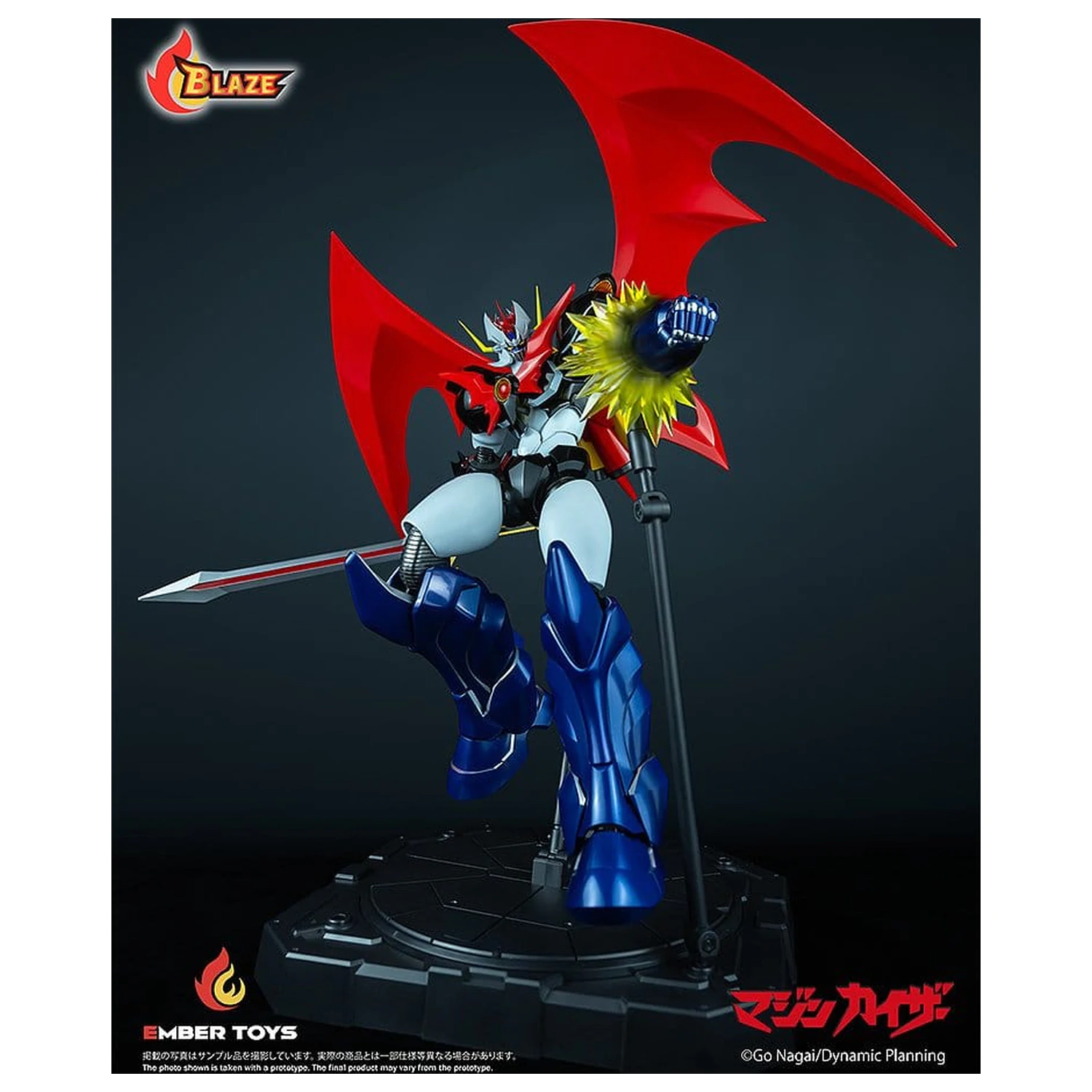 Mazinger BLAZE Series Diecast Action Figure Mazinkaiser (Original Version) 26 cm zdjęcie produktu