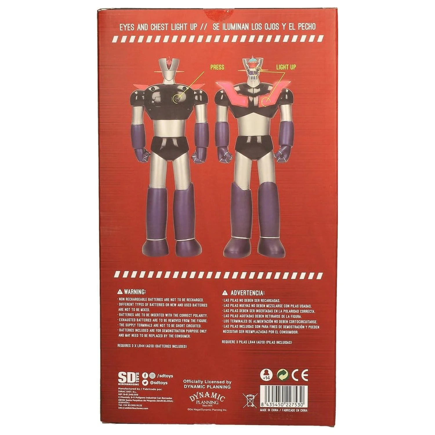 Mazinger Z figurka ze światłem 30cm zdjęcie produktu