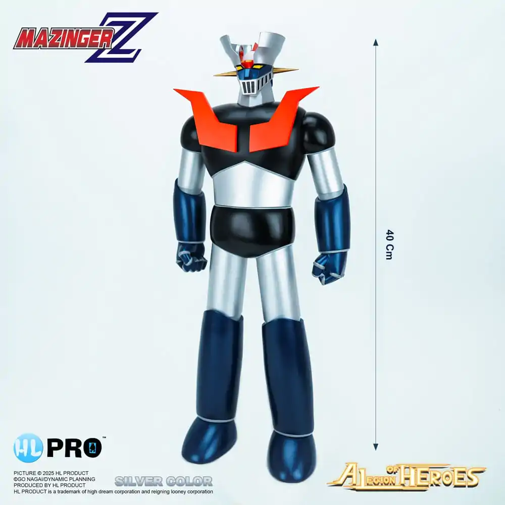 Mazinger Z Legion of Heroes Figurka winylowa Mazinger Z Silver Color 40 cm zdjęcie produktu