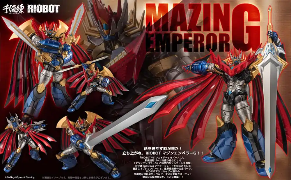 Figurka Akcji Mazinger Z Riobot Mazin Emperor G 21 cm zdjęcie produktu