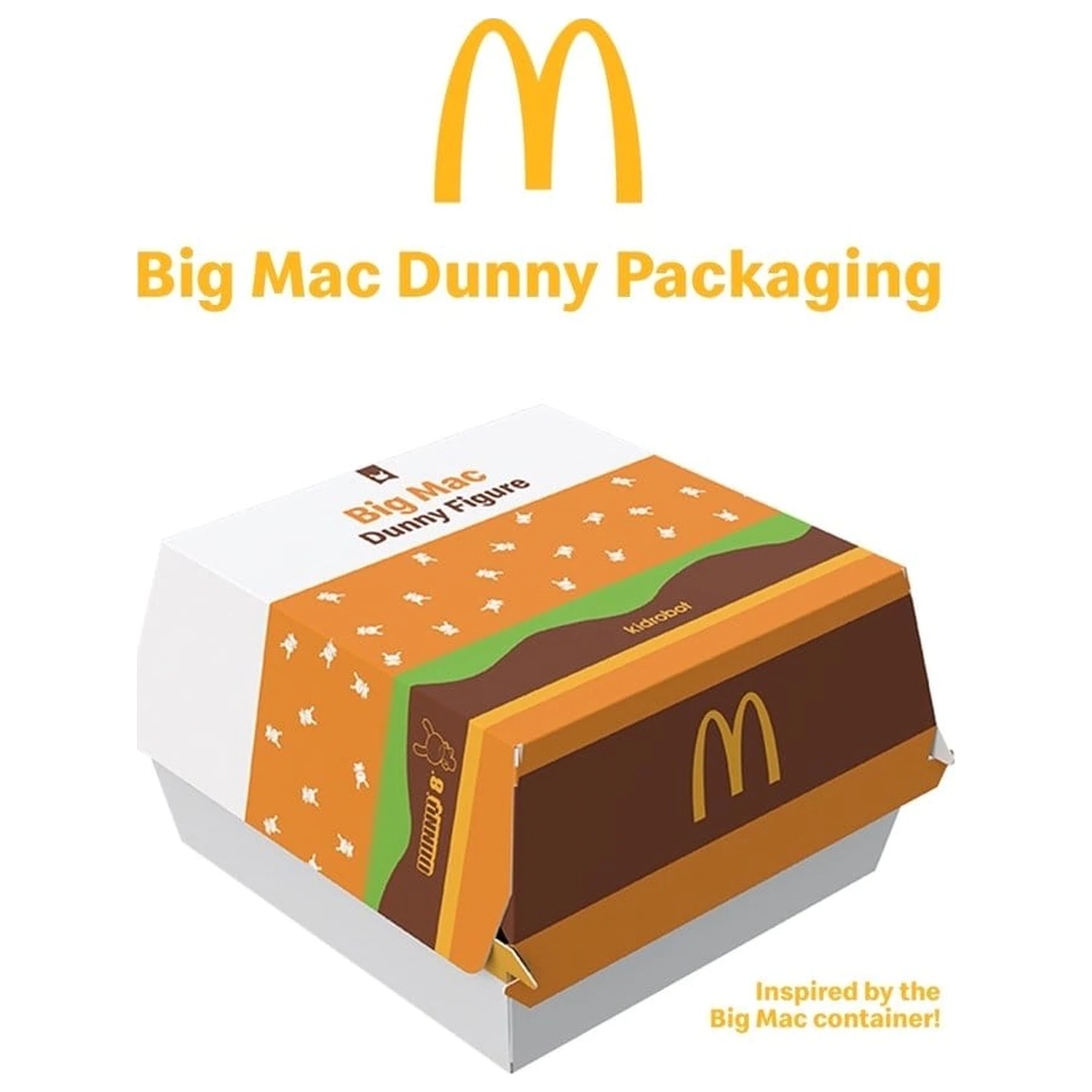 McDonald's Big Mac Winylowa Dunny Figurka Artystyczna 20 cm zdjęcie produktu