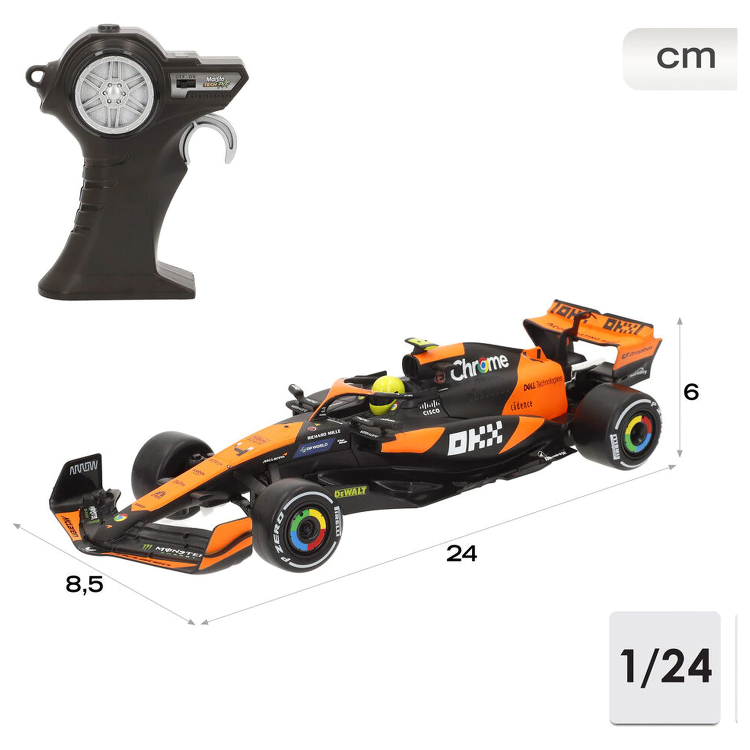 McLaren MCL 38 samochód zdalnie sterowany zdjęcie produktu