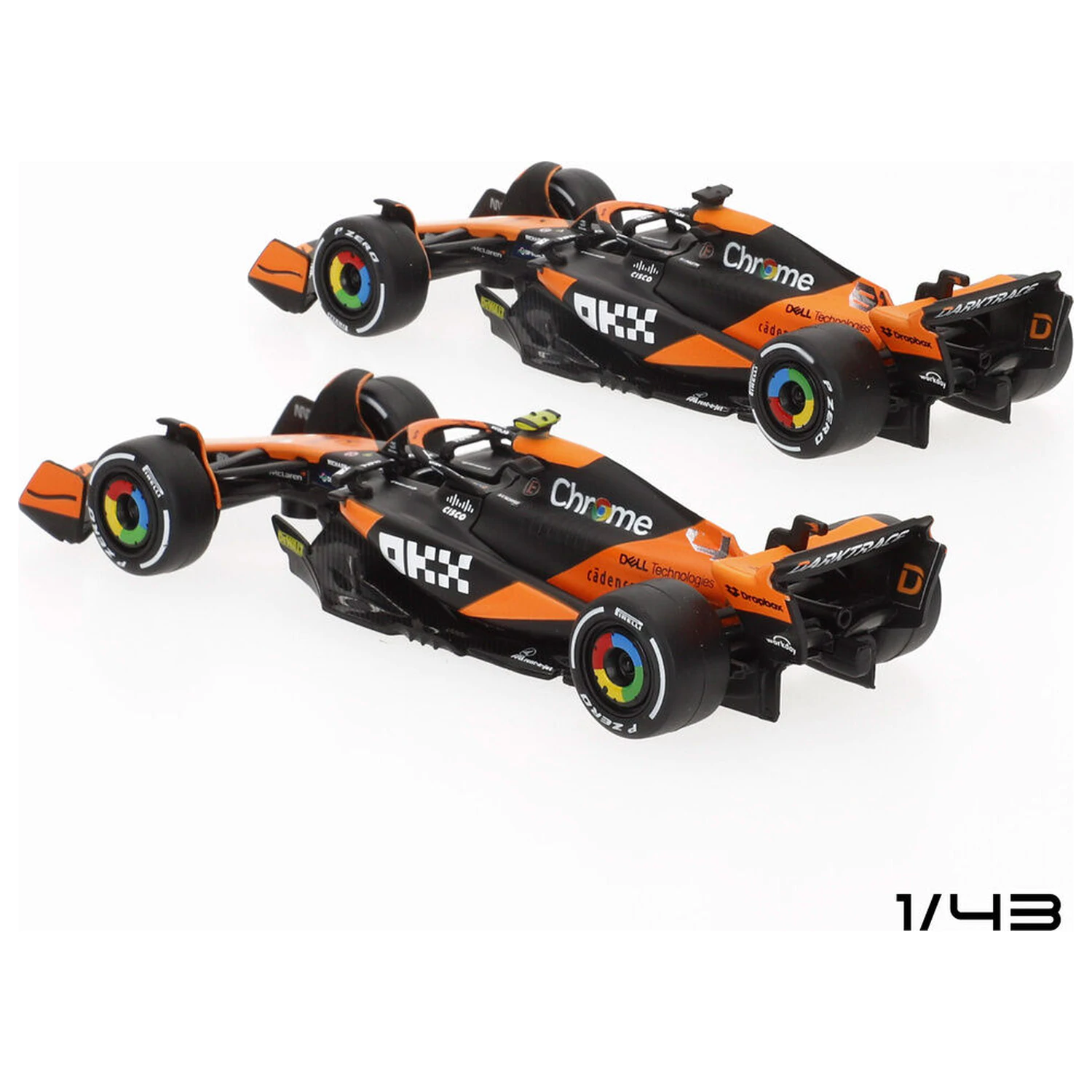Mclaren MCL38 F1 2024 metal pack 2 samochody zdjęcie produktu