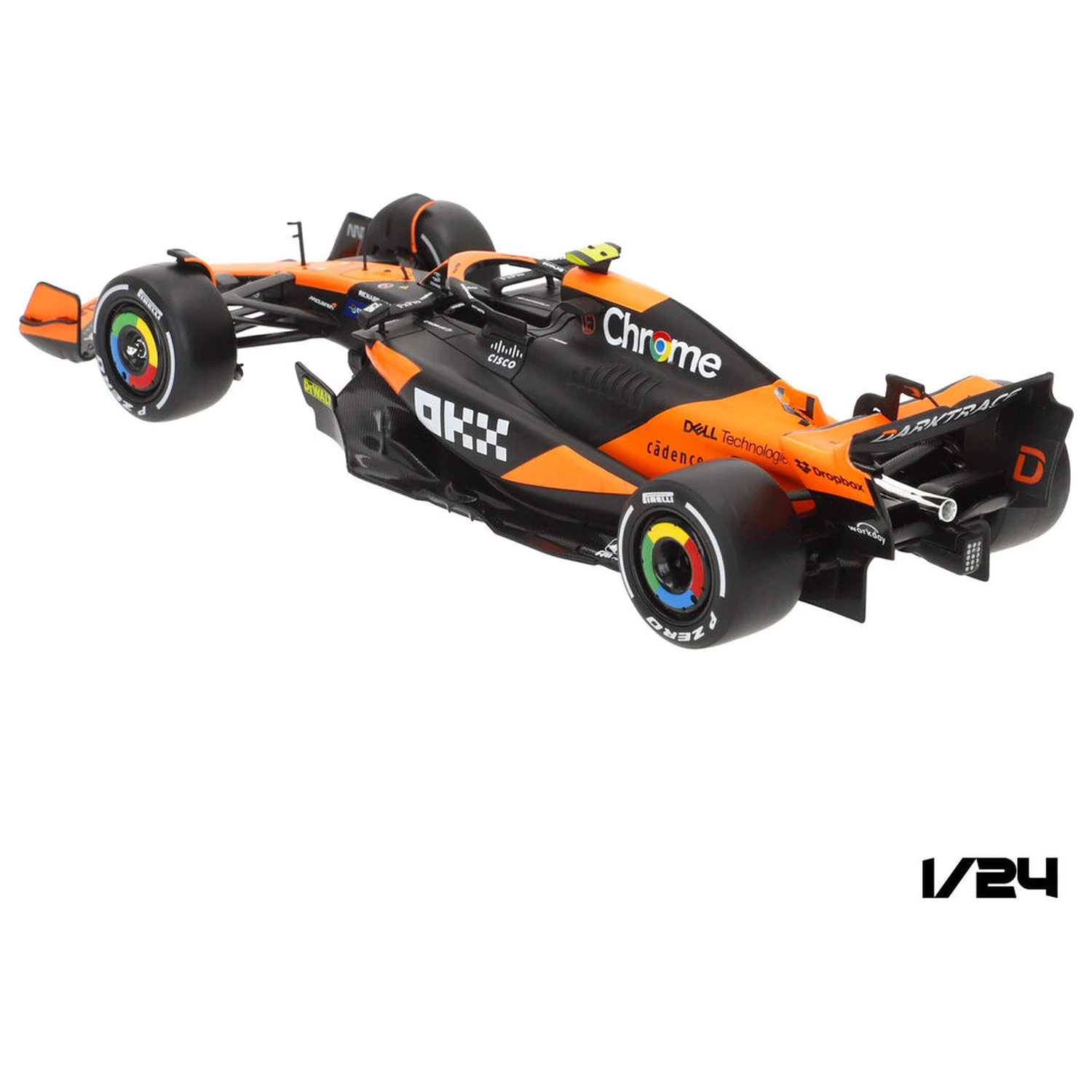 McLaren Norris MCL38 F1 metalowy samochód zdjęcie produktu