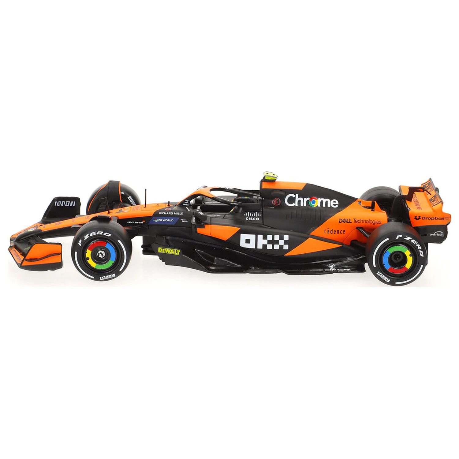 McLaren Norris MCL38 F1 metalowy samochód zdjęcie produktu