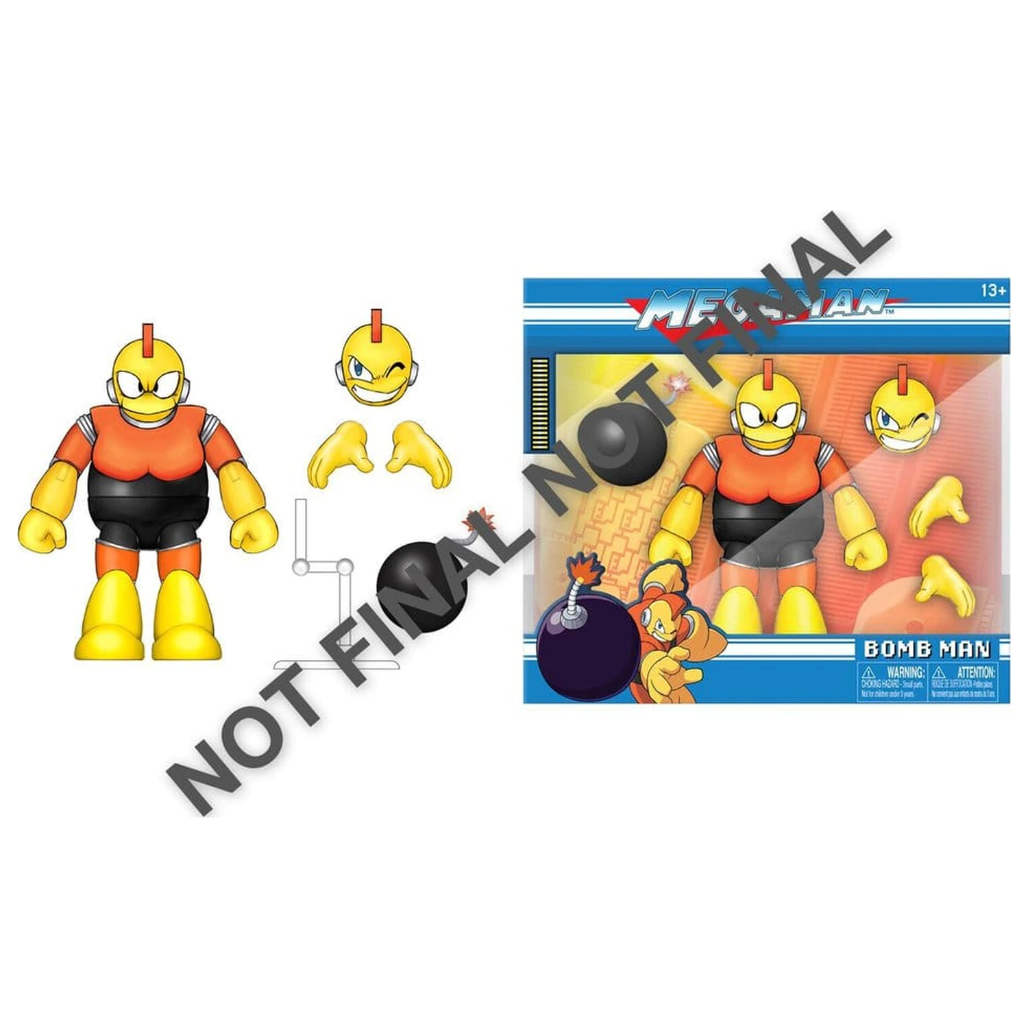Mega Man Figurka akcji Bomb Man 13 cm zdjęcie produktu