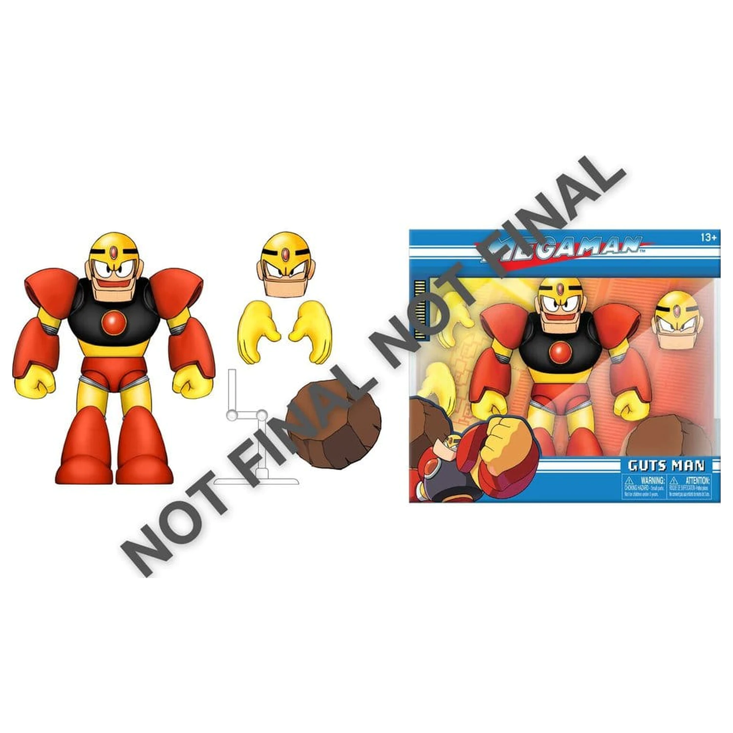 Mega Man figurka akcji Guts Man 15 cm zdjęcie produktu