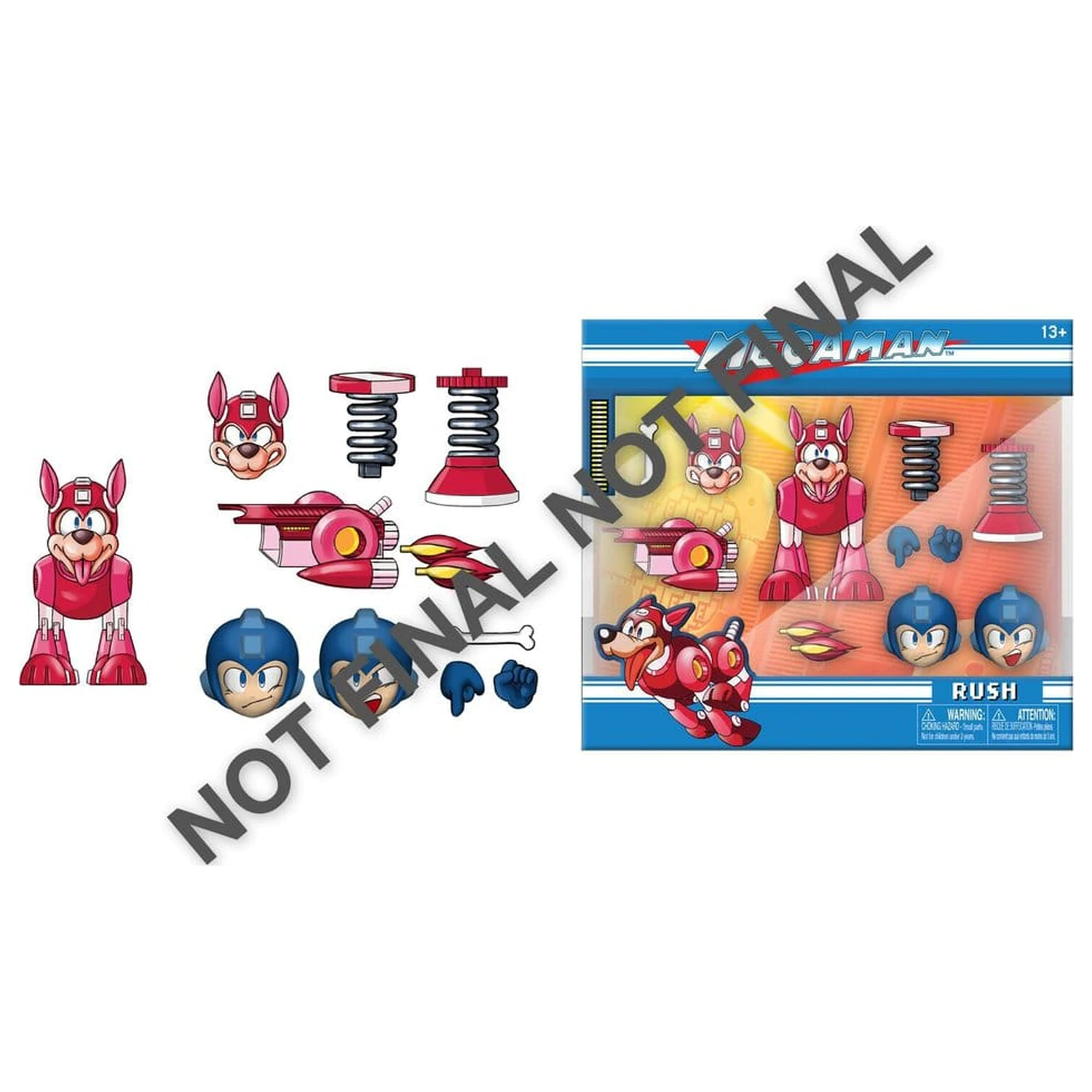 Mega Man figurka Rush 7 cm zdjęcie produktu