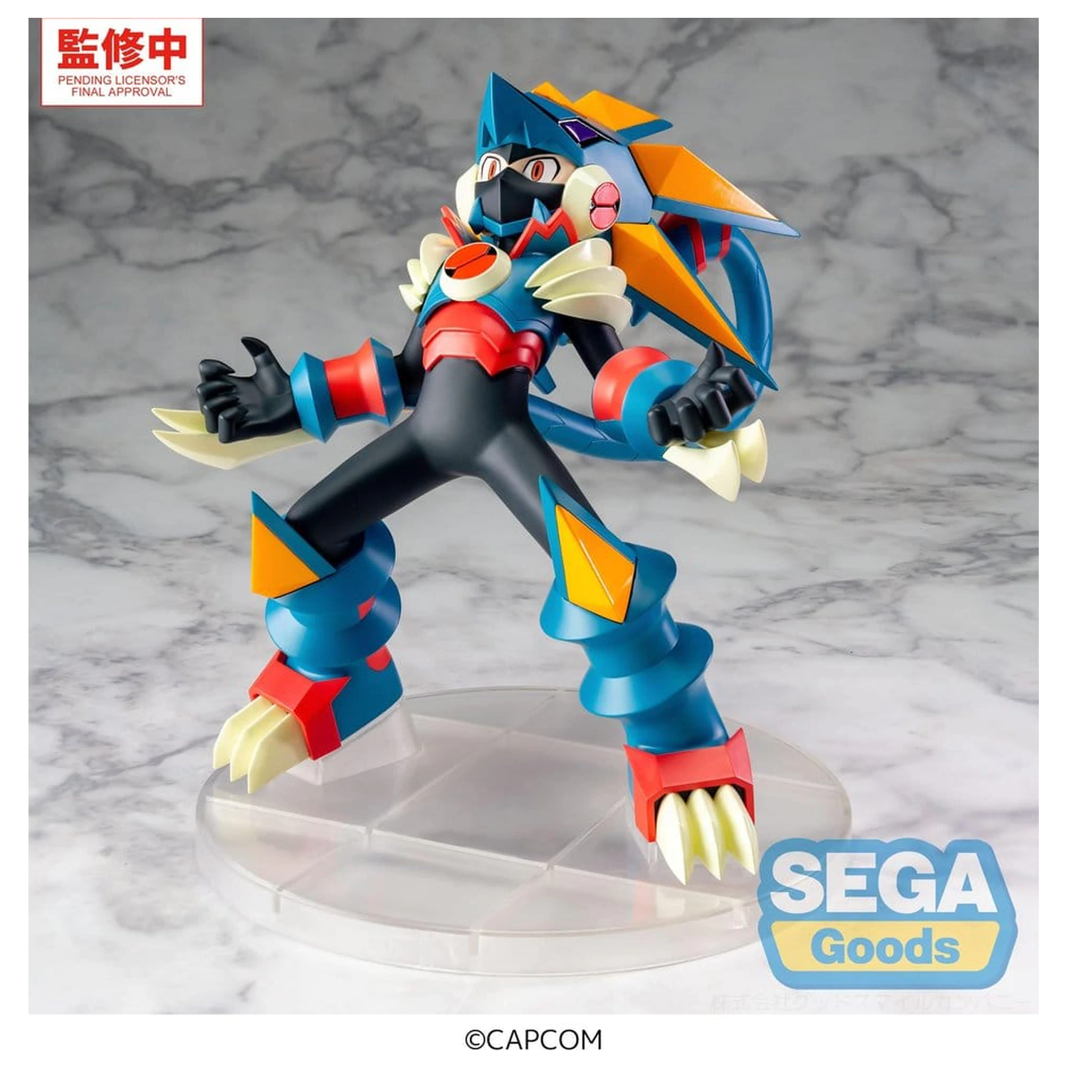 Mega Man Battle Network Luminasta Figurka PVC Mega Man Gregar Beast 17 cm zdjęcie produktu