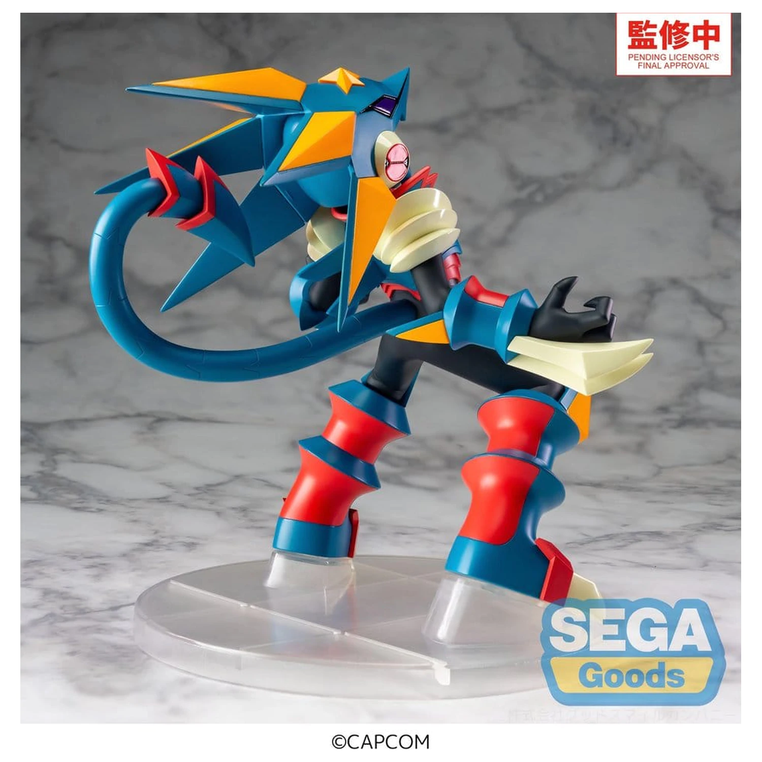 Mega Man Battle Network Luminasta Figurka PVC Mega Man Gregar Beast 17 cm zdjęcie produktu