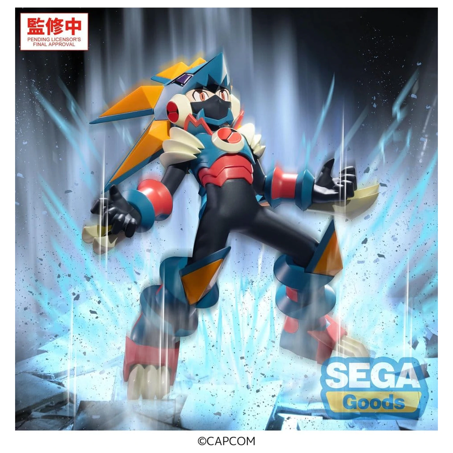 Mega Man Battle Network Luminasta Figurka PVC Mega Man Gregar Beast 17 cm zdjęcie produktu