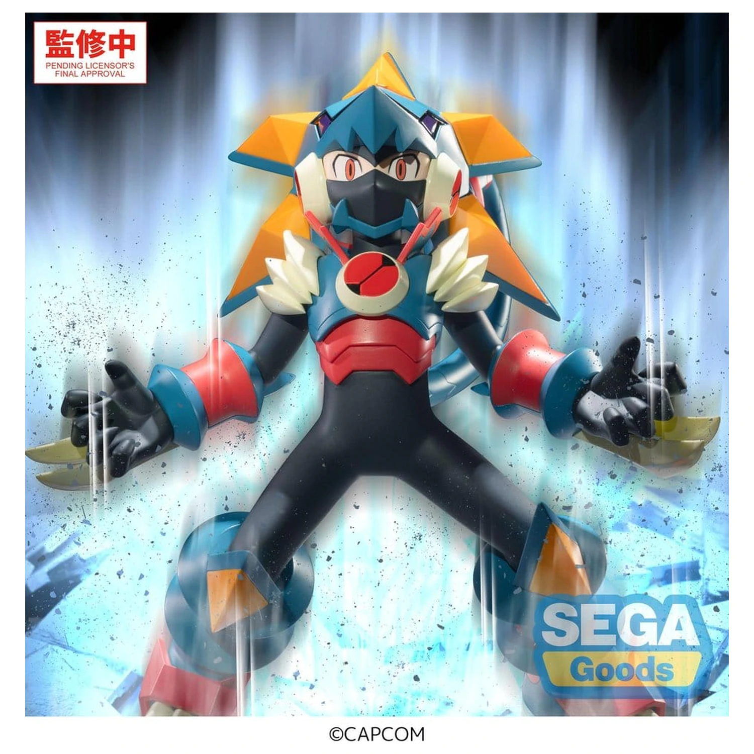 Mega Man Battle Network Luminasta Figurka PVC Mega Man Gregar Beast 17 cm zdjęcie produktu