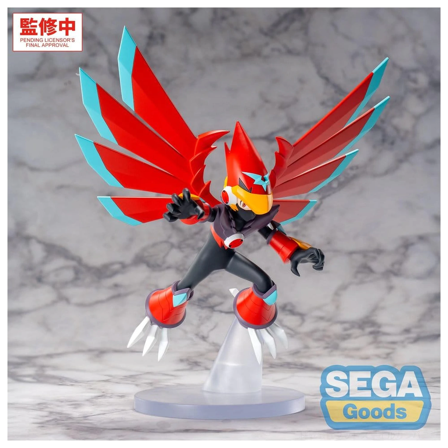 Mega Man Battle Network Luminasta Figurka PVC Mega Man Falzar Beast 19 cm zdjęcie produktu