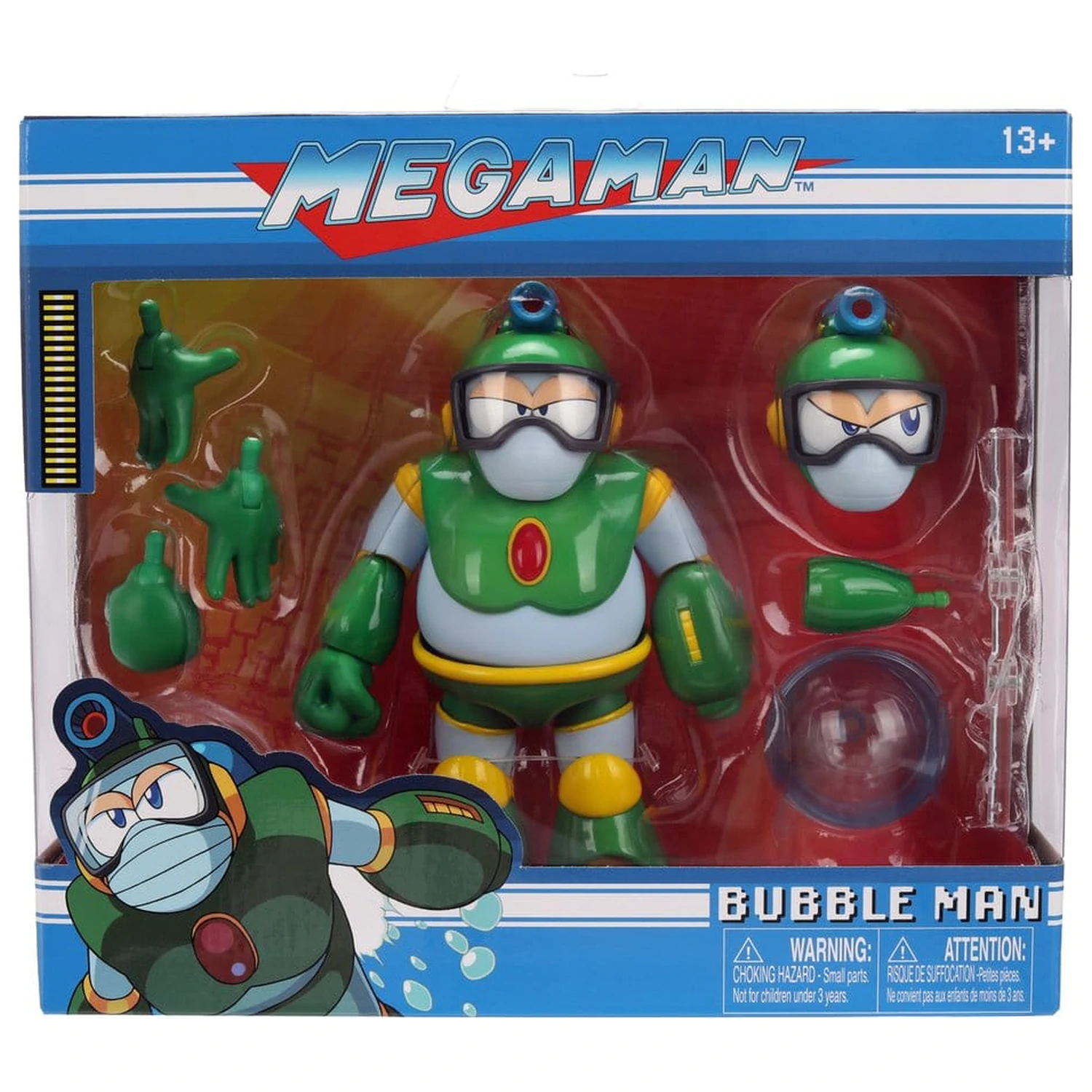 Figurka akcji Mega Man Bubble Man 11 cm zdjęcie produktu