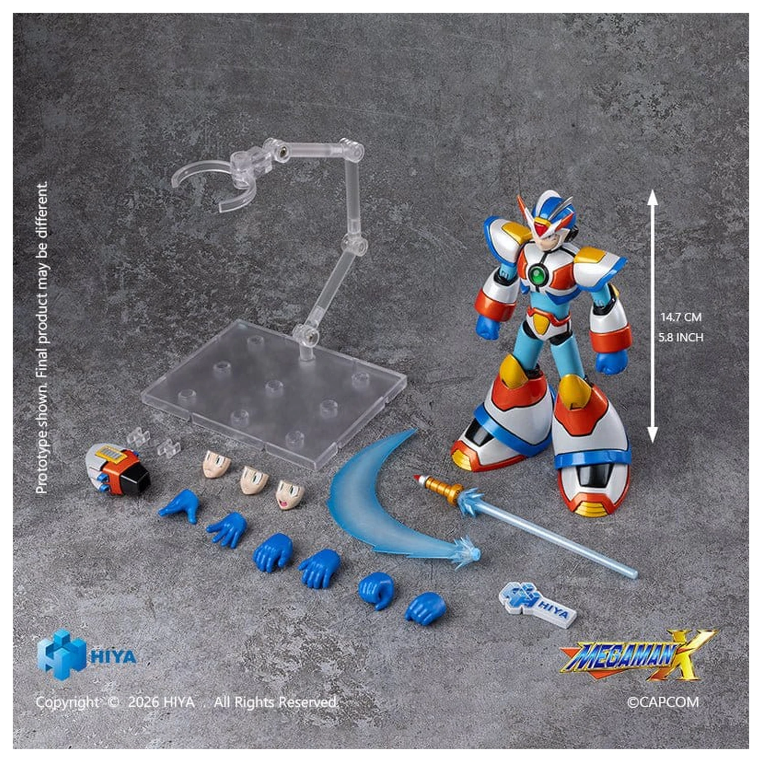 Mega Man Exquisite Basic figurka akcji X Max Armor 15 cm zdjęcie produktu