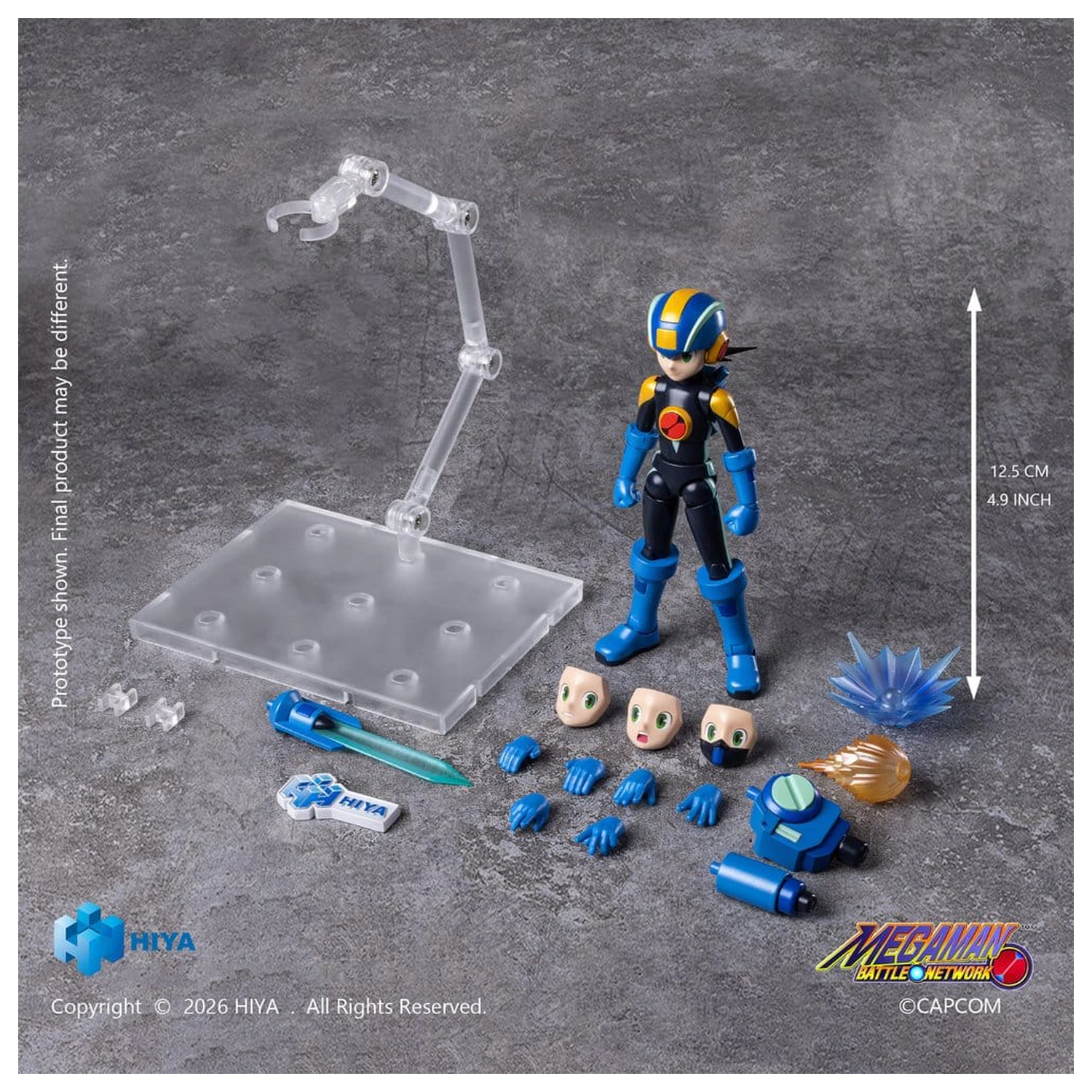 Figurka akcji Mega Man Exquisite Basic Series MegaMan.EXE 13 cm zdjęcie produktu