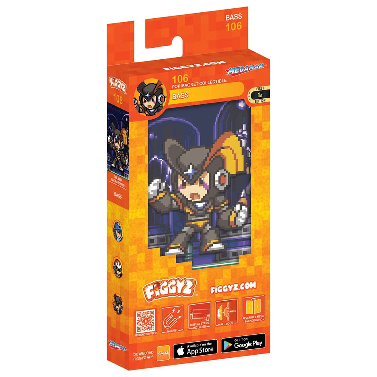 Mega Man FiGGYZ Magnes Kolekcjonerski Bass 11 cm zdjęcie produktu