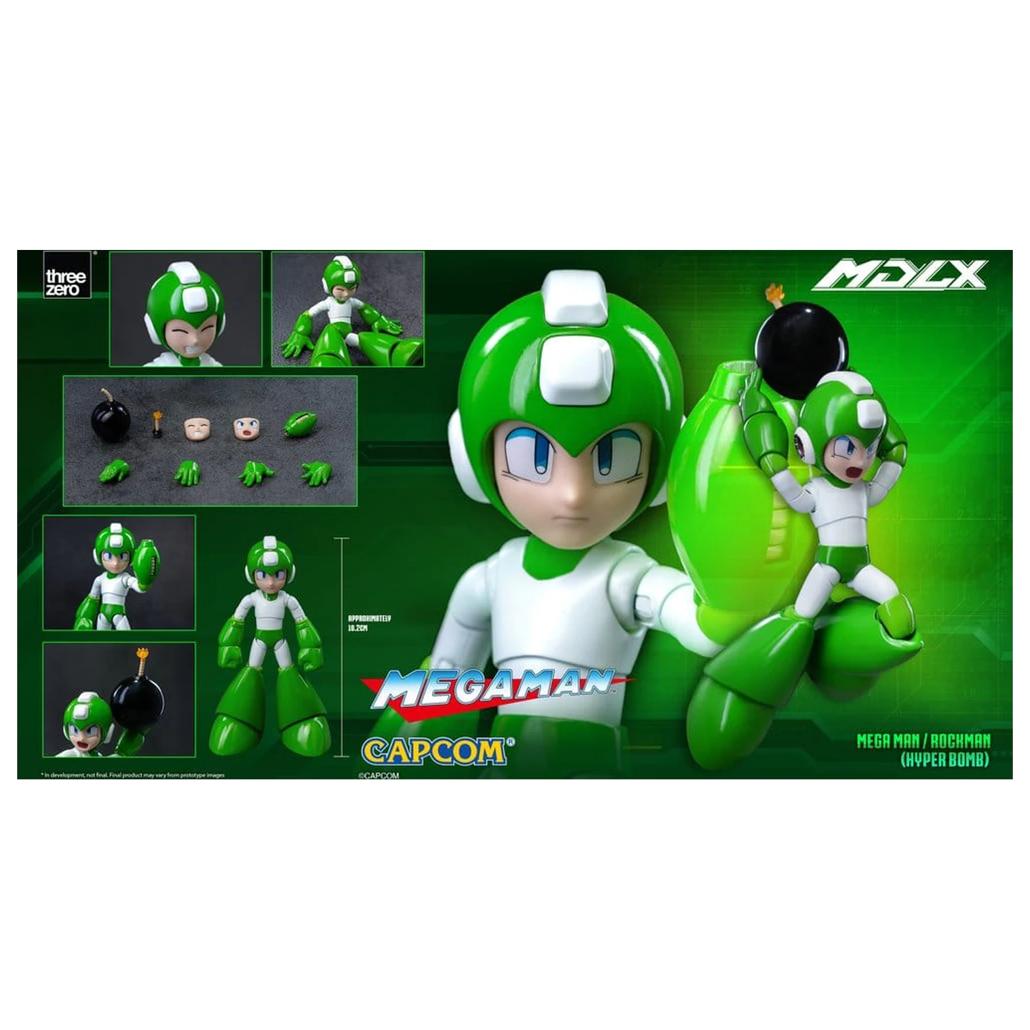 Mega Man MDLX Figurka Akcji Mega Man / Rockman (Hyper Bomb) 10 cm zdjęcie produktu