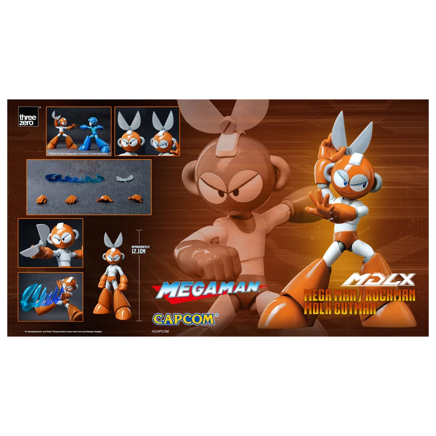 Mega Man MDLX Figurka akcji Rockman / Mega Man Cutman 12 cm zdjęcie produktu